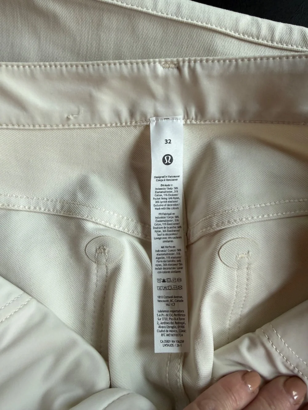 Lululemon EasyFive Low-Rise Classic Wide-Leg Pant, 32 Regular (size 12)